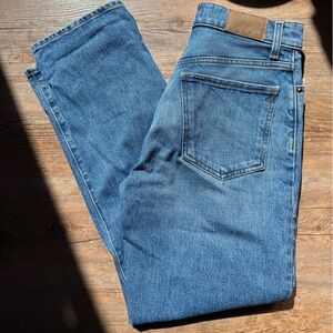 Madewell 90’s Straight Crop Size 26